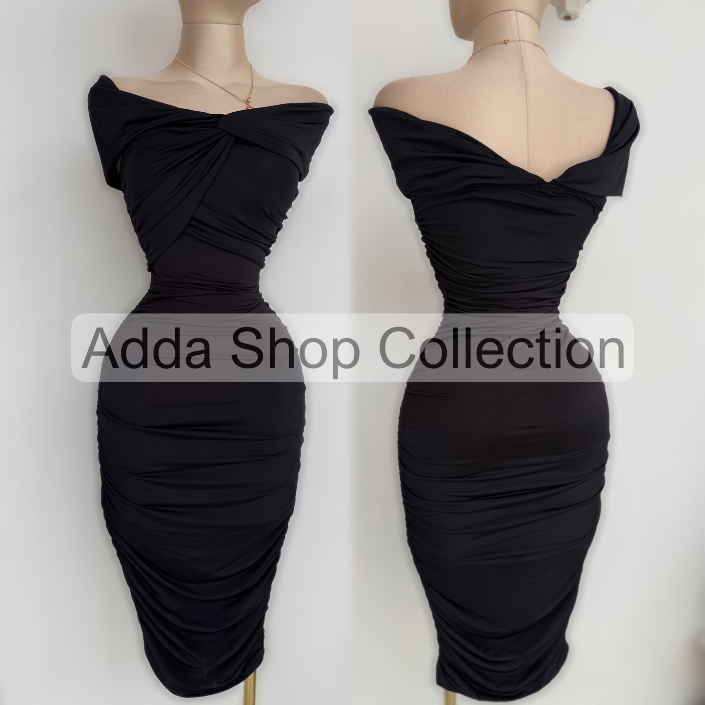 Vestido negro licra 🖤