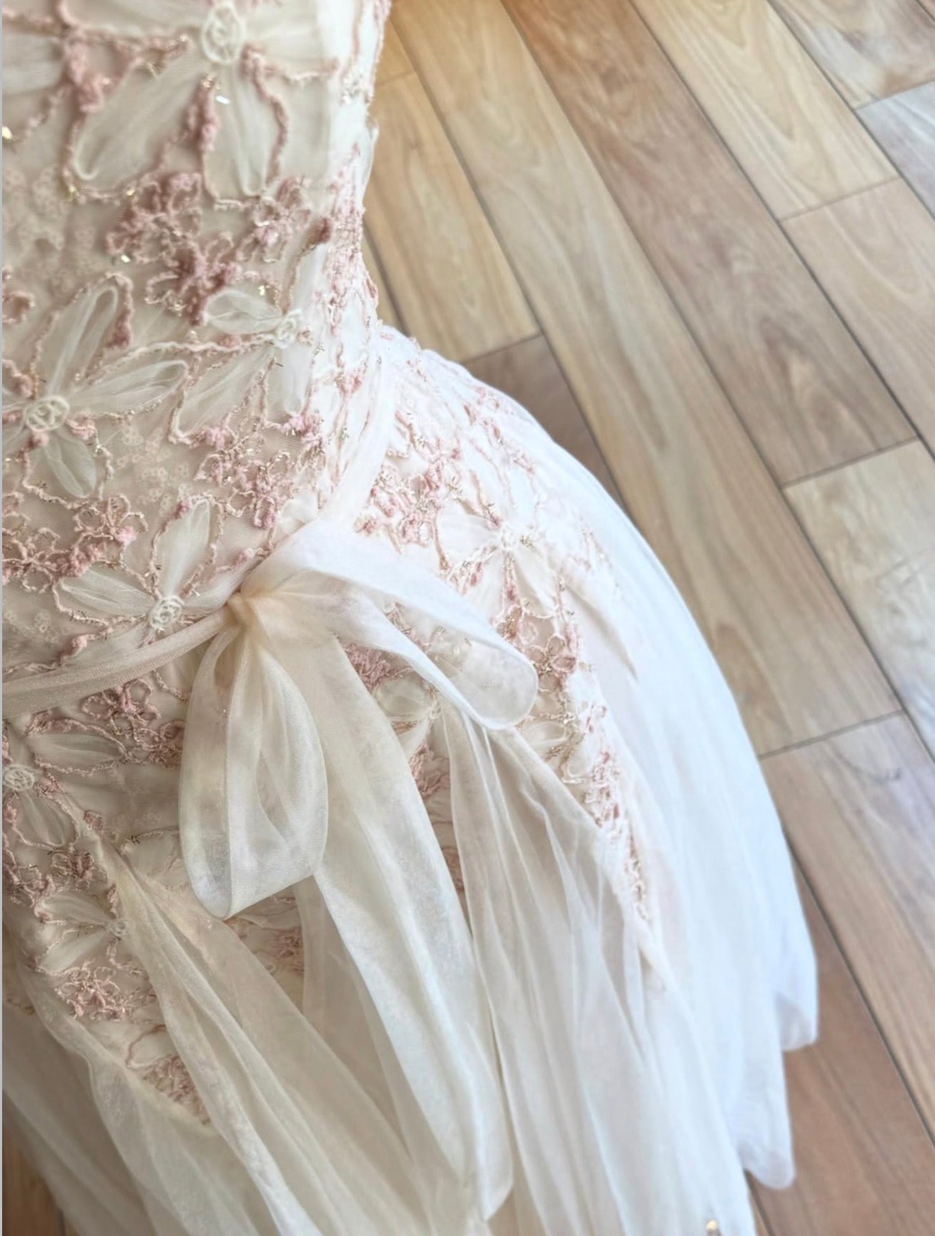 Vestido tulle bordado ✨