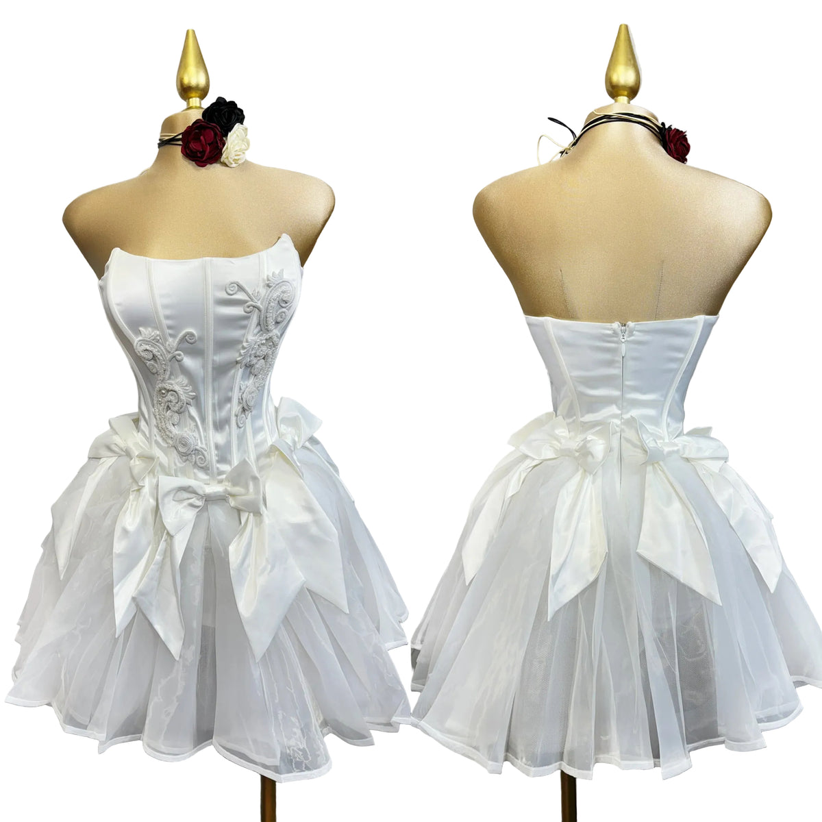 Vestido blanco corset 🤍