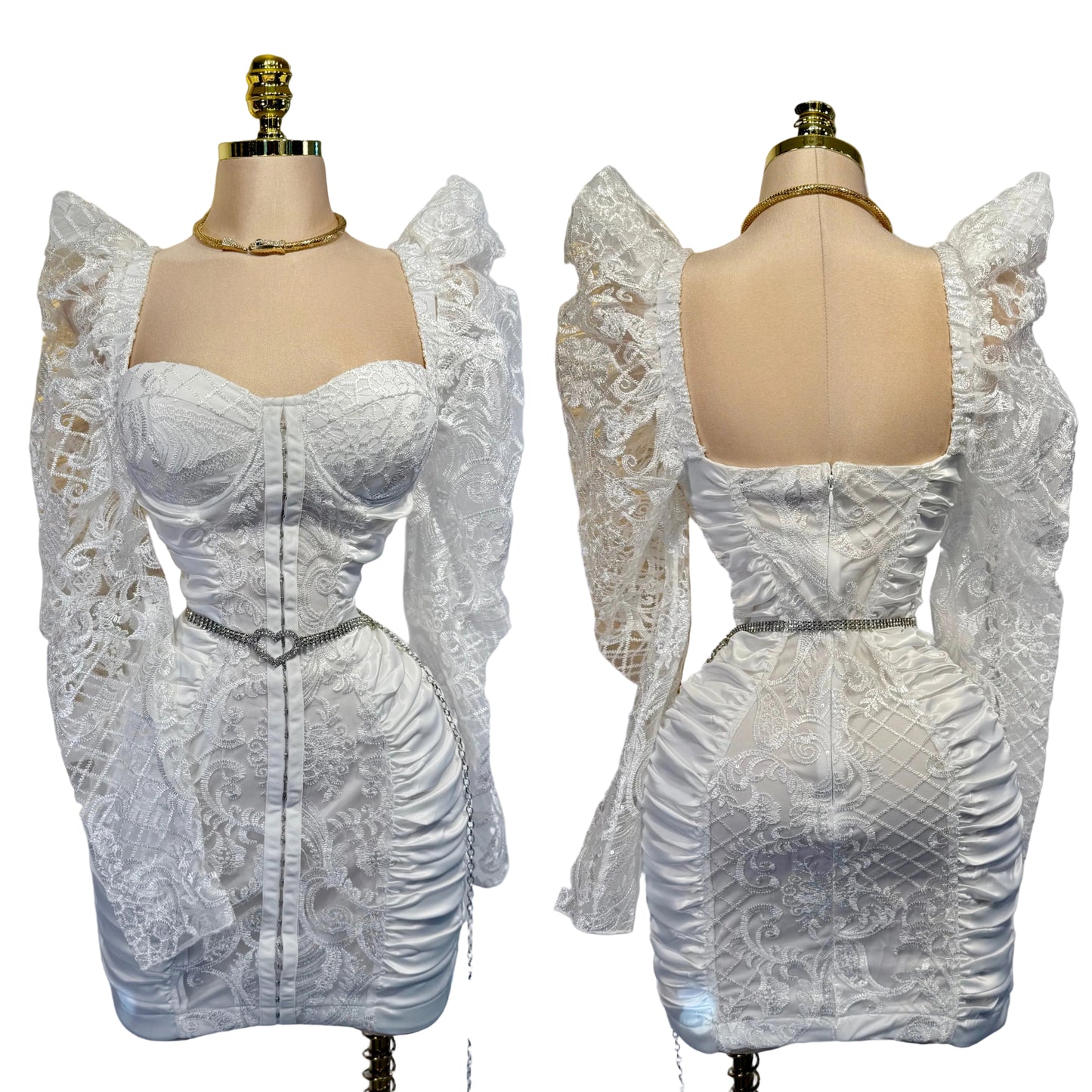 Vestido blanco encaje ✨🤍