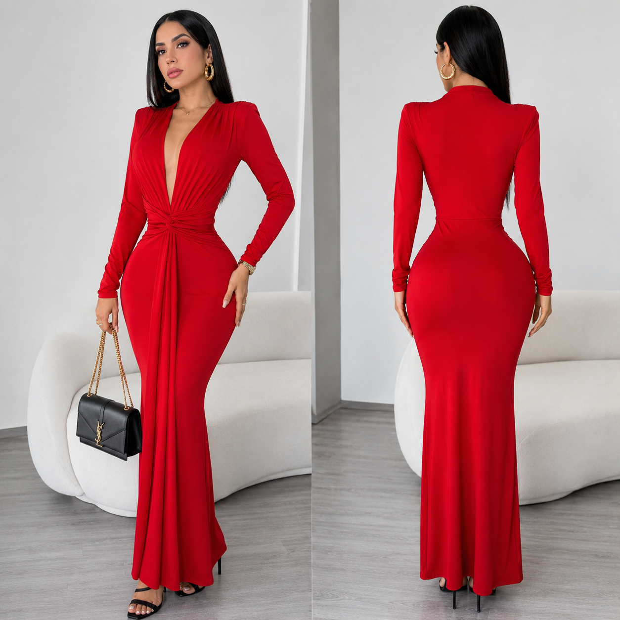 Vestido rojo licra 🌹