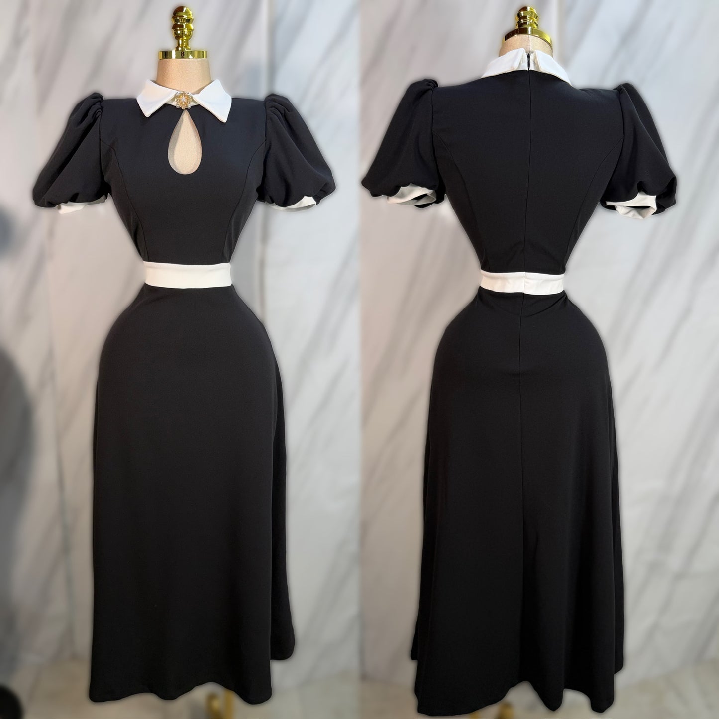 Vestido negro licra 🖤