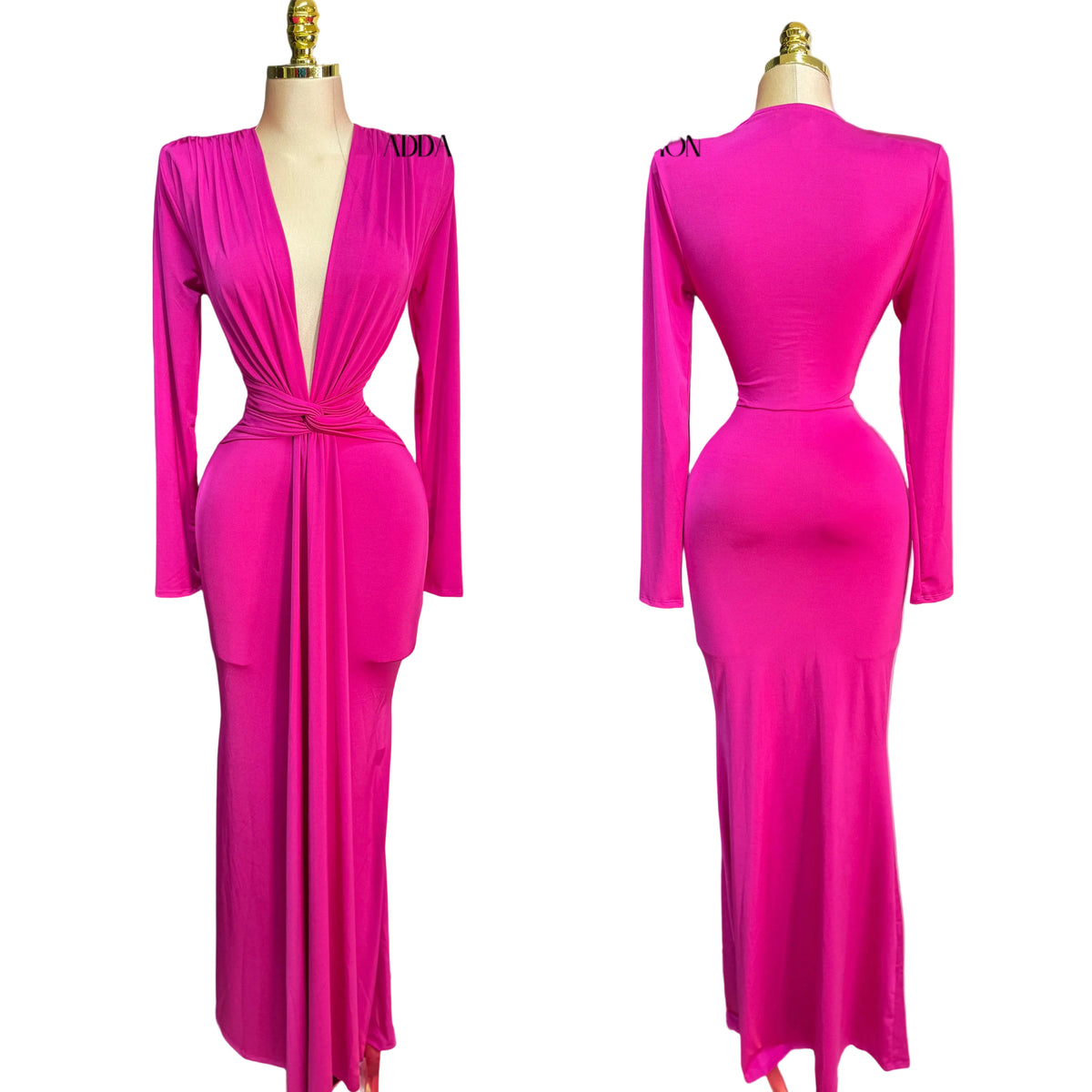 Vestido fucsia licra 🩷