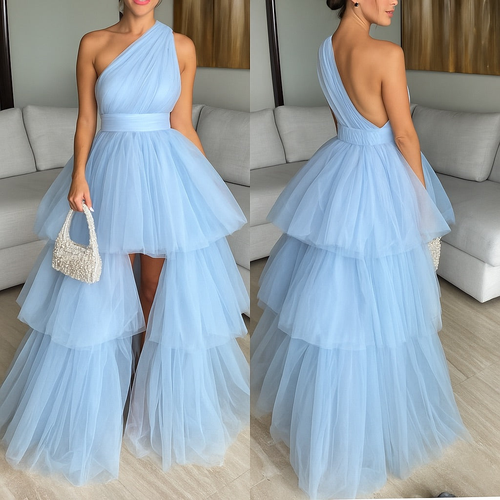 Vestido tulle azul bebé 🩵