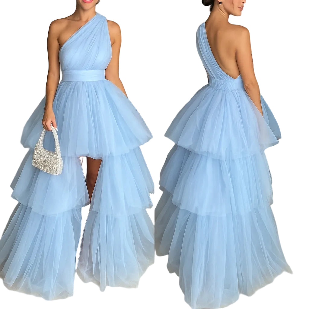 Vestido tulle azul bebé 🩵