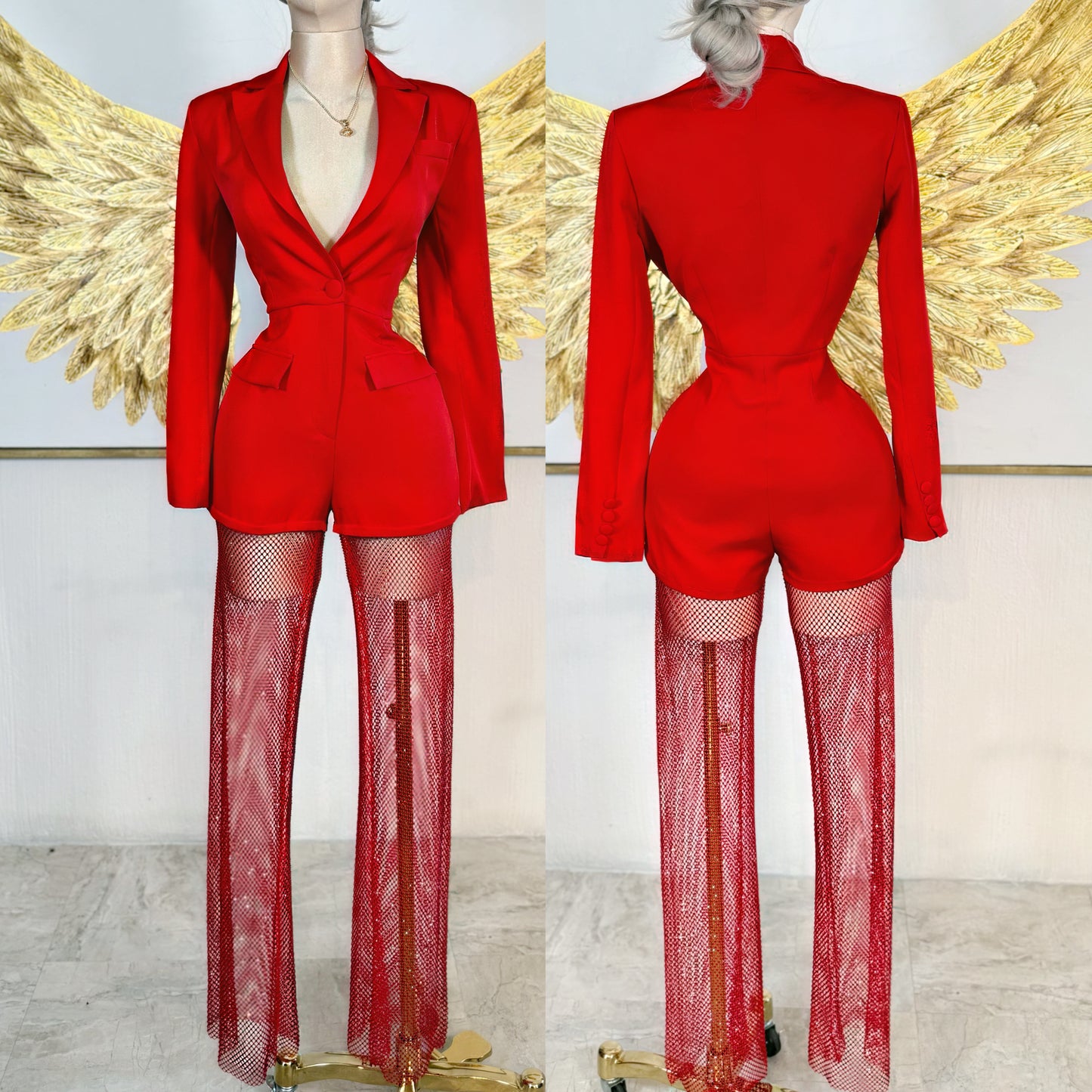 Palazzo red pedrería ❤️🔥