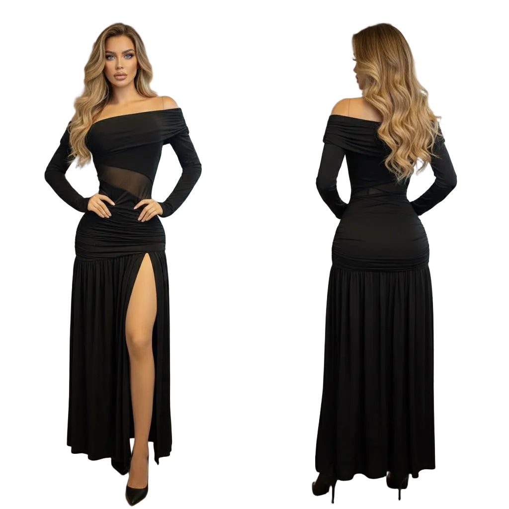 Vestido negro licra 🖤