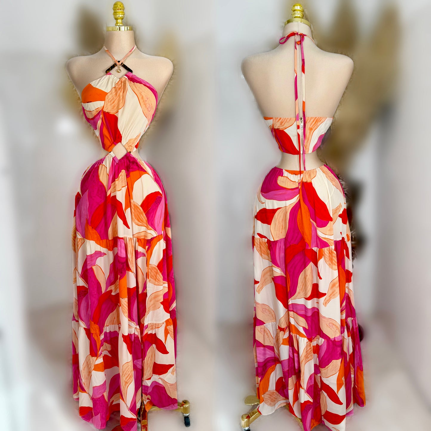 Vestido multicolor