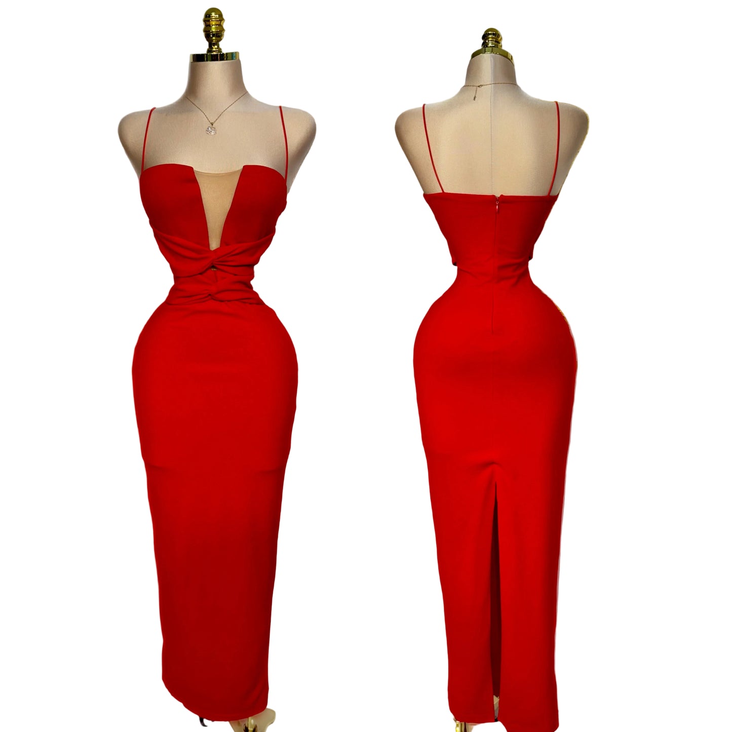 Vestido rojo licra ❤️