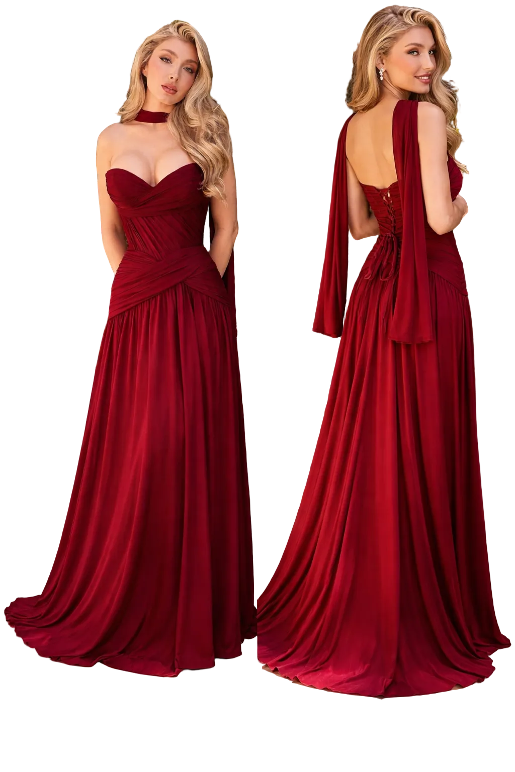 Vestido tinto corset 🌹