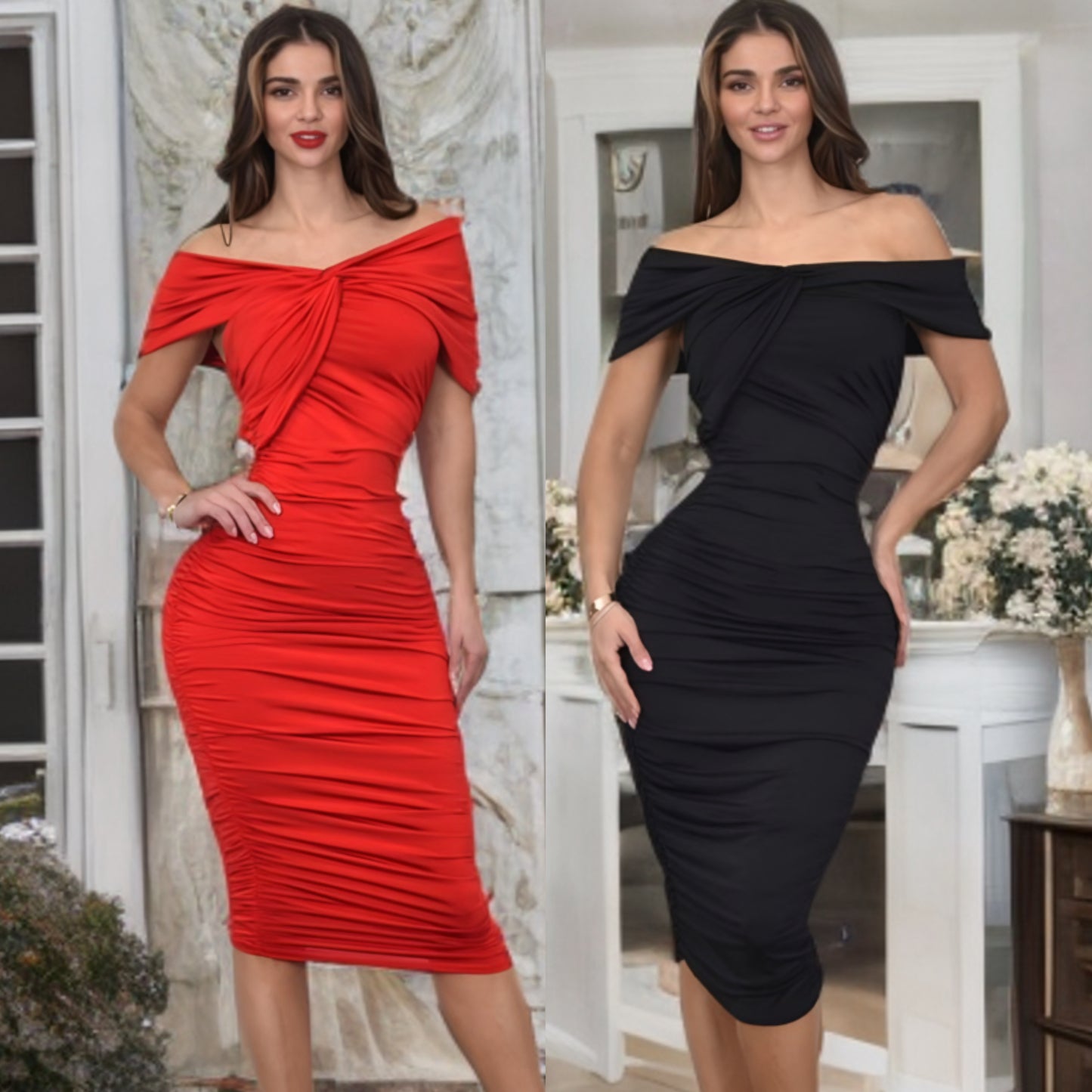 Vestido rojo licra ❤️