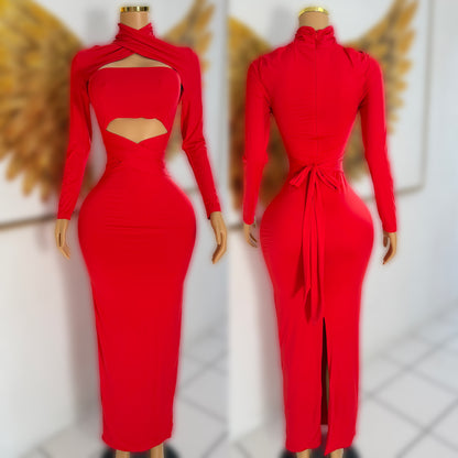 Vestido rojo licra ❤️