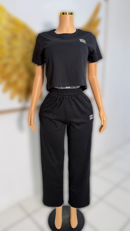 Conjunto pants negro 🖤