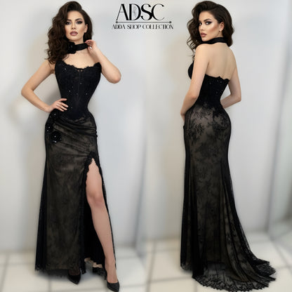Vestido negro encaje 🖤