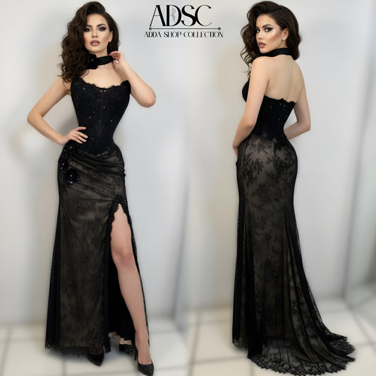 Vestido negro encaje 🖤