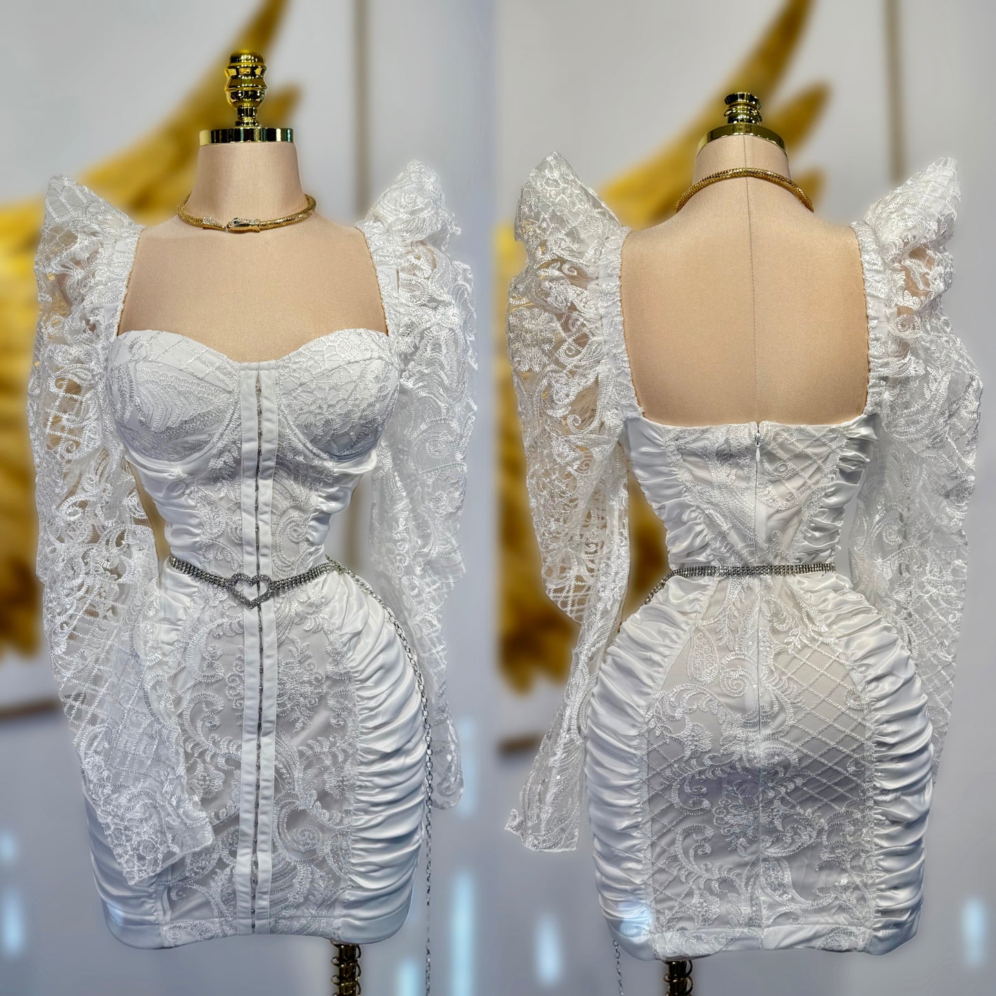 Vestido blanco encaje ✨🤍