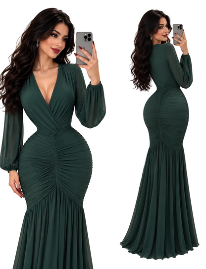 Vestido verde mesh 💚