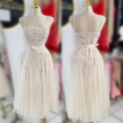 Vestido tulle bordado ✨