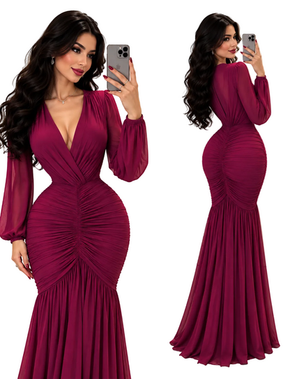 Vestido sangría mesh 🩷