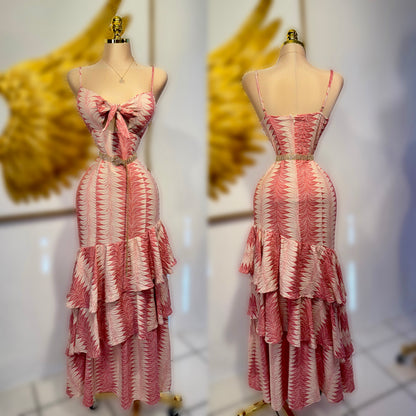Vestido olanes rosa 🌸