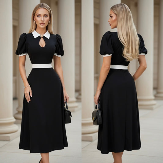 Vestido negro licra 🖤