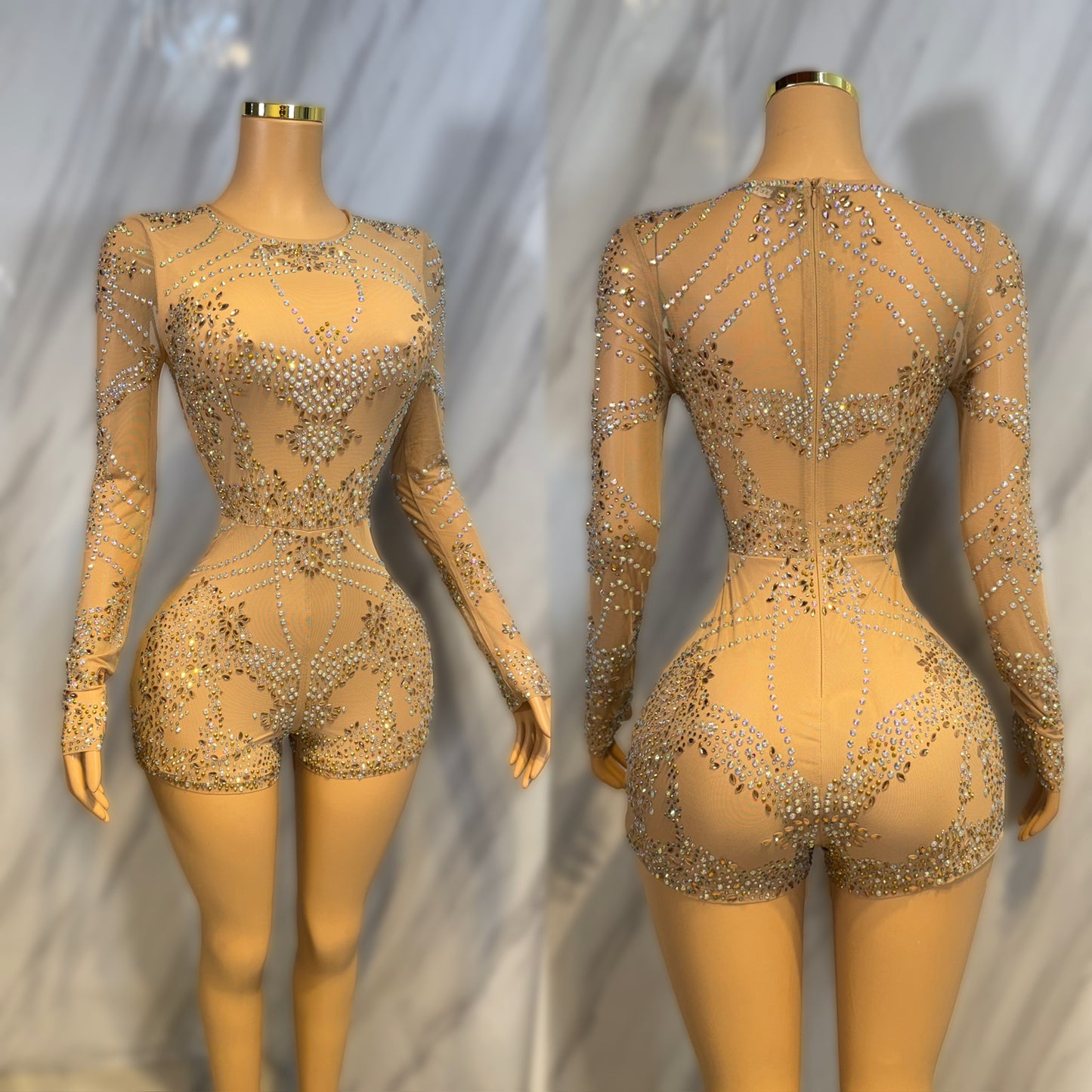 Jumper nude pedrería ✨