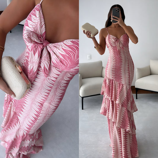 Vestido olanes rosa 🌸