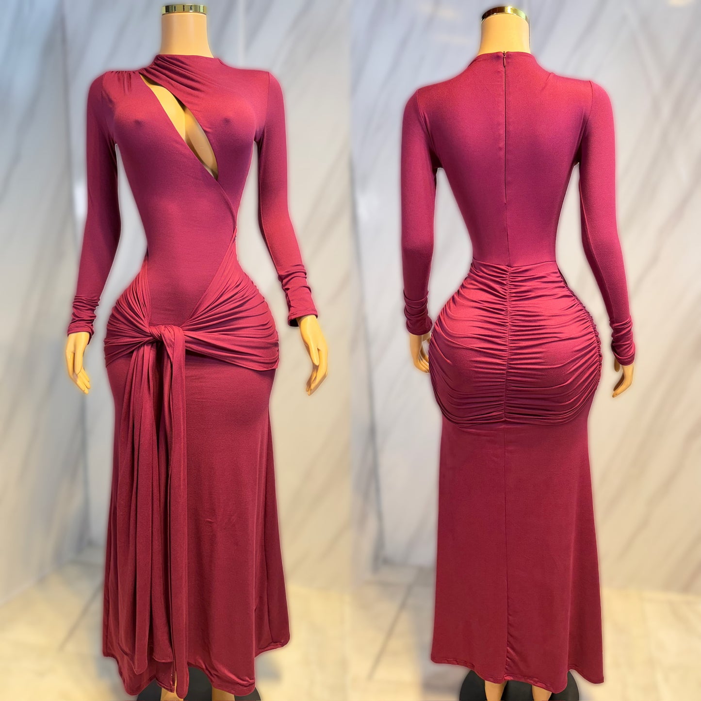 Vestido tinto doble licra ❣️