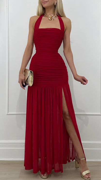 Vestido rojo mesh 🌹