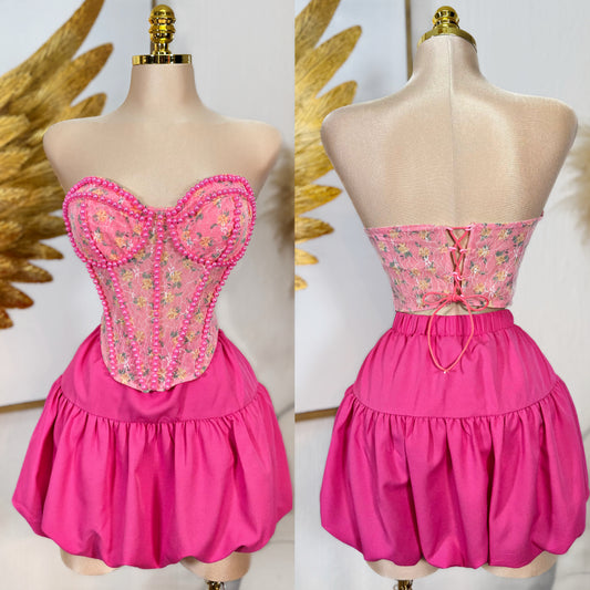 Conjunto corset y falda 💖