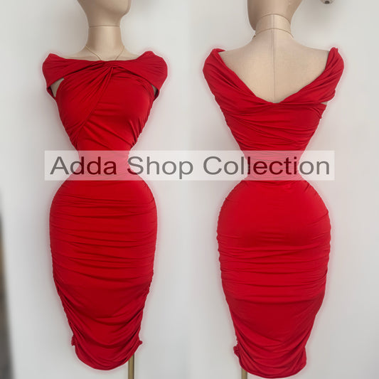 Vestido rojo licra ❤️