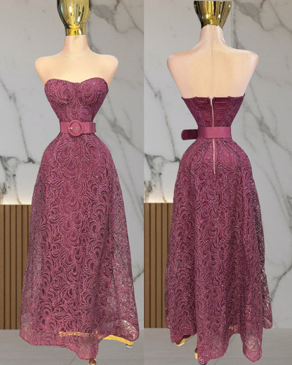 Vestido tinto glitter 🍷✨