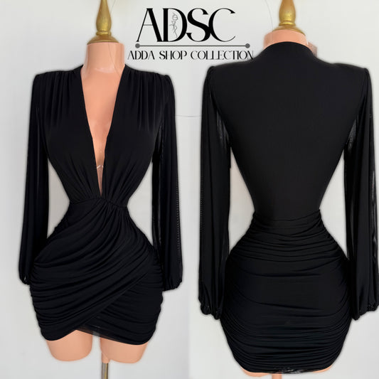 Vestido negro mesh 🖤