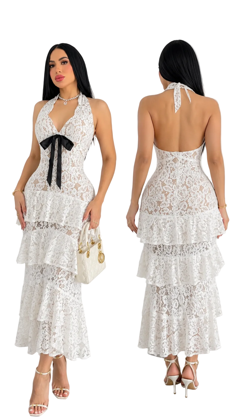 Vestido blanco encaje 🤍