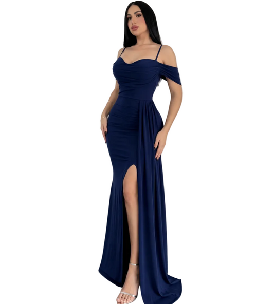 Vestido azul marino o licra 💙