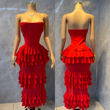 Vestido rojo Olanes ❤️