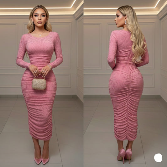 Vestido rosa pedrería ✨🩷