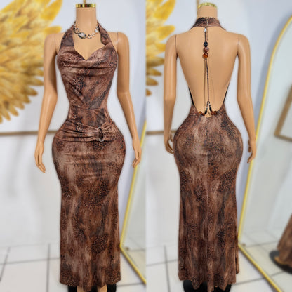 Vestido café licra 🤎✨