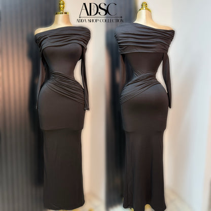Vestido negro doble licra 🖤