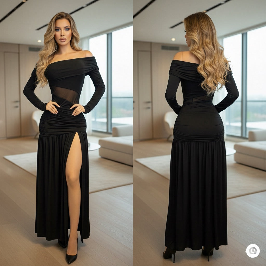 Vestido negro licra 🖤