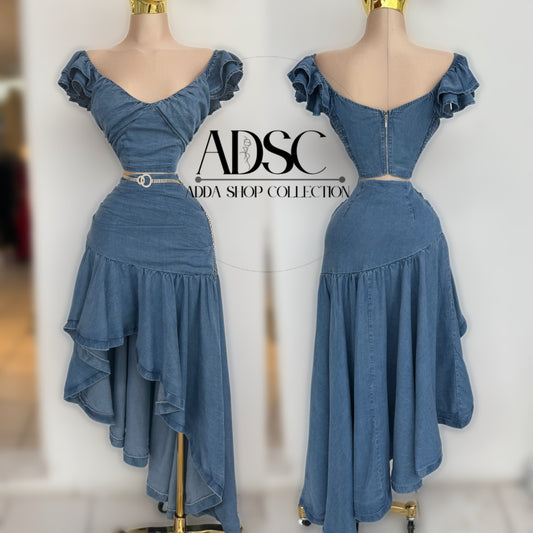 Conjunto mezclilla olanes 💙✨