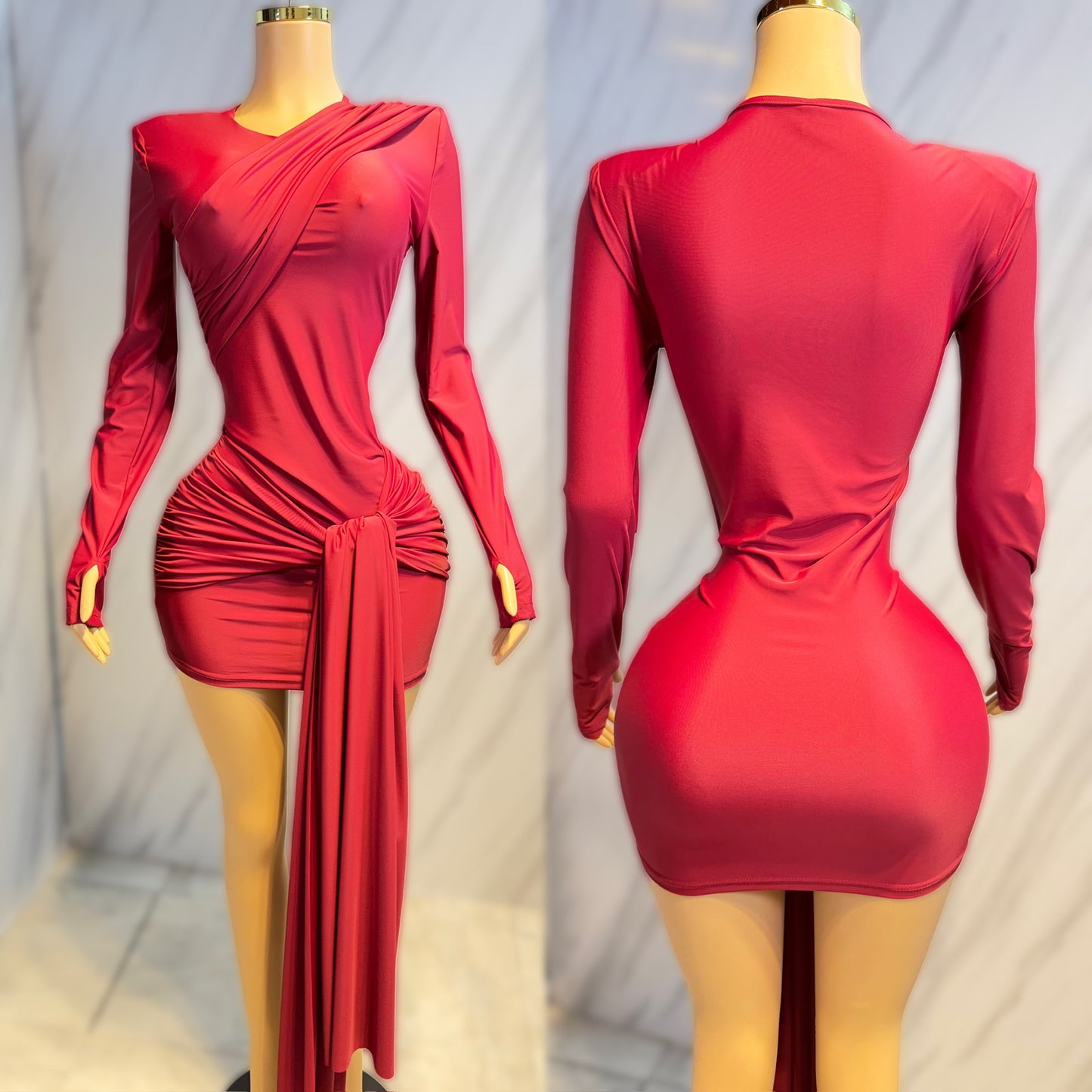 Vestido tinto licra ❣️