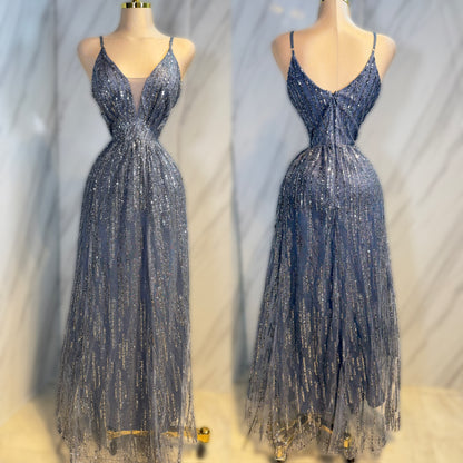 Vestido azul glitter 💙