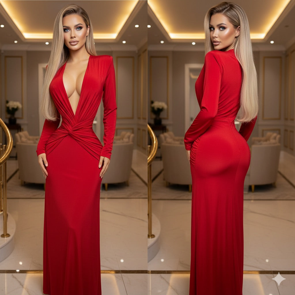 Vestido rojo licra ❣️