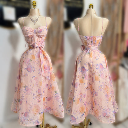 Vestido rosa y lila 🩷💜
