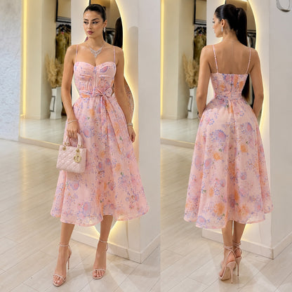 Vestido rosa y lila 🩷💜