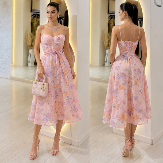 Vestido rosa y lila 🩷💜