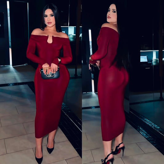 Vestido tinto licra ❣️