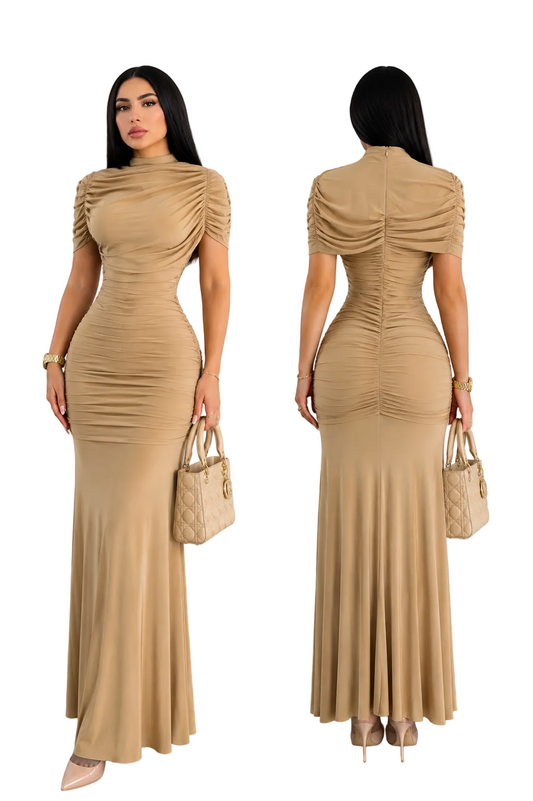Vestido beige mesh ✨🤎