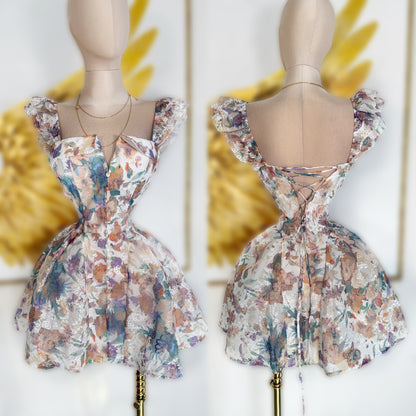 Mini vestido flores 🌺